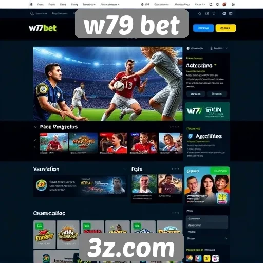 Experiência do usuário no site w79 bet